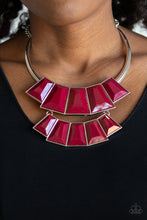 Load image into Gallery viewer, Lions, Tigress and Bears Red Necklace Paparazzi Accessories