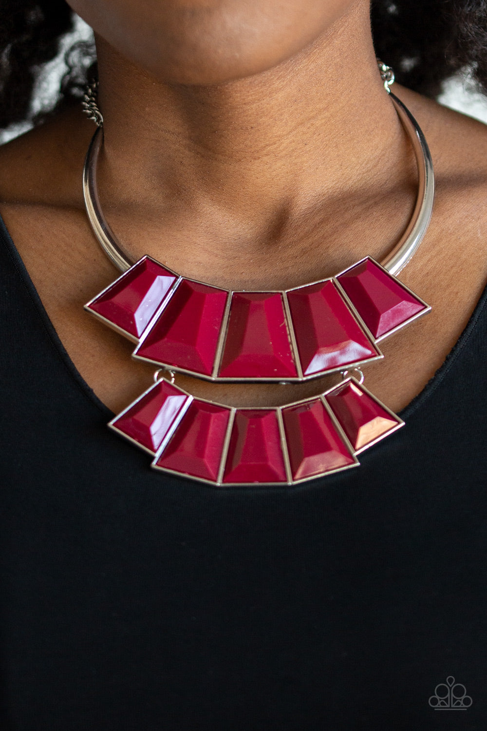 Lions, Tigress and Bears Red Necklace Paparazzi Accessories