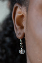 Load image into Gallery viewer, Downstage Dazzle - White Necklace Paparazzi Accessories