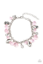 Load image into Gallery viewer, Dazing Dazzle - Pink Bracelet Paparazzi Accessories