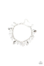 Load image into Gallery viewer, Dazing Dazzle - White Bracelet Paparazzi Accessories