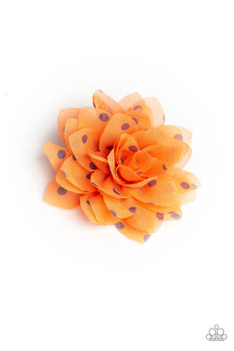 Dot Dot Orange Hair Accessory Paparazzi Accessories