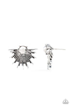 Load image into Gallery viewer, Starry Light Silver Earrings Paparazzi Accessories