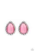 Load image into Gallery viewer, I Wanna Glow Pink Earring Paparazzi Accessories