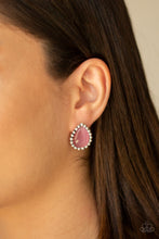 Load image into Gallery viewer, I Wanna Glow Pink Earring Paparazzi Accessories