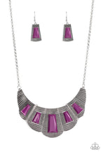 Load image into Gallery viewer, Lion Den Purple Necklace Paparazzi Accessories
