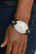 Load image into Gallery viewer, Better Recognize Black Leather Bracelet Paparazzi Accessories