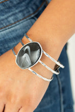 Load image into Gallery viewer, Canyon Dream Black Cuff Bracelet Paparazzi Accessories