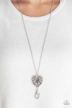 Load image into Gallery viewer, Garden Lovers - Silver Lanyard Paparazzi Accessories