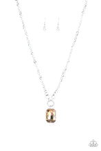 Load image into Gallery viewer, Queen Bling Brown Necklace Paparazzi Accessories