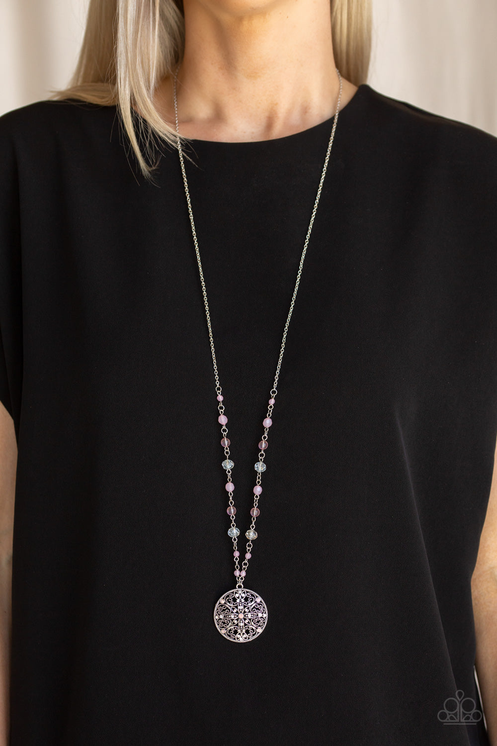 Everyday Enchantment Pink Necklace Paparazzi Accessories