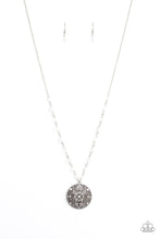 Load image into Gallery viewer, Everyday Enchantment - White Opal Rhinestone Necklace Paparazzi Accessories