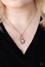 Load image into Gallery viewer, Rockefeller Royal Silver Necklace Paparazzi Accessories