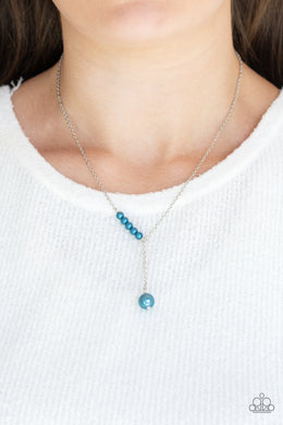 Timeless Taste - Blue Necklace Paparazzi Accessories