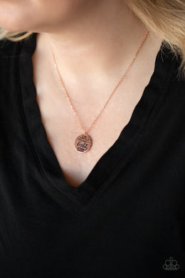 Let Your Light So Shine Copper Necklace Paparazzi Accessories