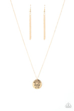 Load image into Gallery viewer, Let Your Light So Shine Gold Necklace Paparazzi Accessories