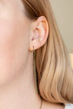 Load image into Gallery viewer, All Things Are Possible Brass Necklace Paparazzi Accessories