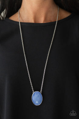 Intensely Illuminated - Blue Necklace Paparazzi Accessories