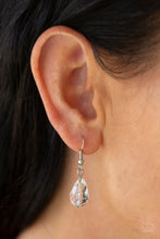 Load image into Gallery viewer, Beach Buzz White Heart Butterfly Necklace Paparazzi Accessories