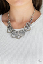 Load image into Gallery viewer, Turn It Up - Silver Necklace Paparazzi Accessories