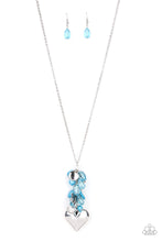 Load image into Gallery viewer, Beach Buzz Blue Necklace Paparazzi Accessories