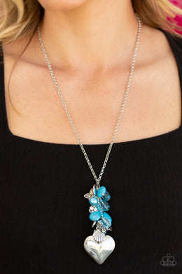 Beach Buzz Blue Necklace Paparazzi Accessories