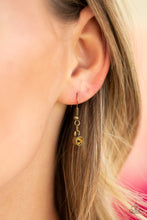 Load image into Gallery viewer, Bada BLING Bada Boom Brass Necklace Paparazzi Accessories