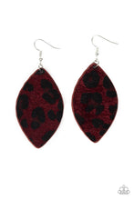 Load image into Gallery viewer, GRR-irl Power! Red Earring Paparazzi Accessories