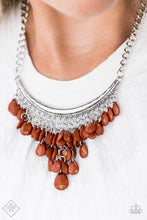 Load image into Gallery viewer, Rio Rainfall Brown Necklace Paparazzi Accessories
