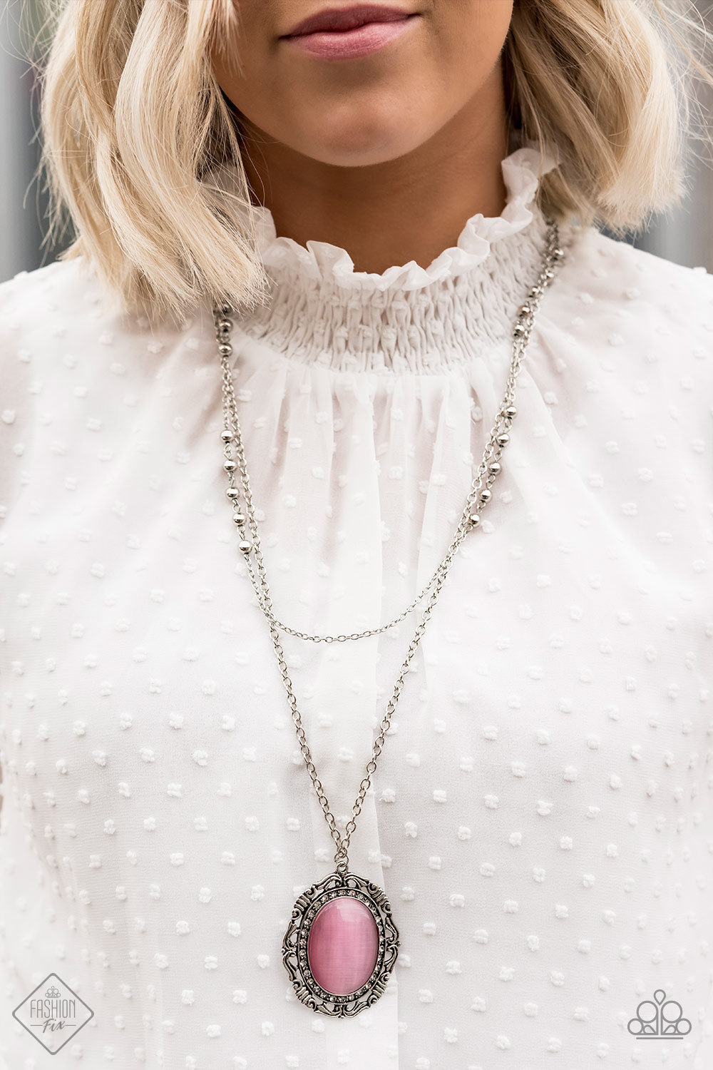 Endlessly Enchanted Pink Necklace Paparazzi Accessories