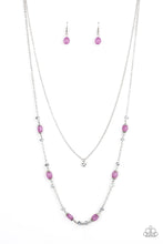 Load image into Gallery viewer, Irresistibly Iridescent Purple Necklace Paparazzi Accessories