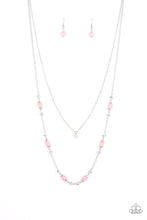 Load image into Gallery viewer, Irresistibly Iridescent Pink Necklace Paparazzi Accessories