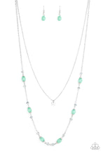 Load image into Gallery viewer, Irresistibly Iridescent Green Necklace Paparazzi Accessories