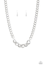 Load image into Gallery viewer, Infinite Impact White Necklace Paparazzi Accessories