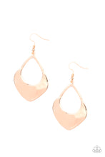 Load image into Gallery viewer, Dig Your Heels In Rose Gold Earrings Paparazzi Accessories