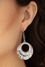 Load image into Gallery viewer, Perfectly Imperfect Silver Earring Paparazzi Accessories