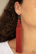 Load image into Gallery viewer, Magic Carpet Ride Brown Earring Paparazzi Accessories