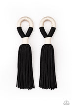 Load image into Gallery viewer, Moroccan Mambo Black Earring Paparazzi Accessories