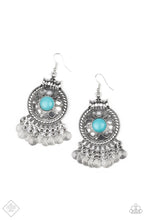 Load image into Gallery viewer, Rural Rhythm Blue Earring Paparazzi Accessories