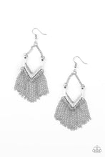 Load image into Gallery viewer, Unchained Fashion Silver Earring Paparazzi Accessories