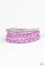 Load image into Gallery viewer, Sugary Sweet Purple Bracelet Paparazzi Accessories