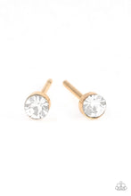 Load image into Gallery viewer, Dainty Decor Gold Earring Paparazzi Accessories