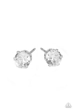 Load image into Gallery viewer, Delicately Dainty White Earrings Paparazzi Accessories