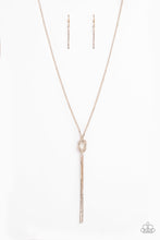 Load image into Gallery viewer, Knockout Knot - Gold Necklace Paparazzi Accessories