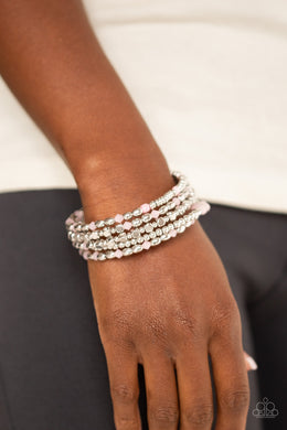 Malibu Mojito Pink Bracelet Paparazzi Accessories