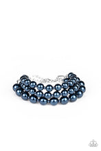 Load image into Gallery viewer, Total Pearl-Fection Blue Pearl Bracelet Paparazzi Accessories