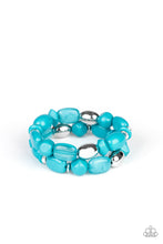 Load image into Gallery viewer, Fruity Flavor Blue Bracelet Paparazzi Accessories