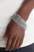 Load image into Gallery viewer, Pour Me Another White Bracelet Paparazzi Accessories