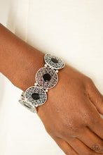 Load image into Gallery viewer, Painted Garden Black Bracelet Paparazzi Accessories
