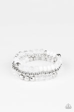 Load image into Gallery viewer, Sugary Shine White Bracelet Paparazzi Accessories